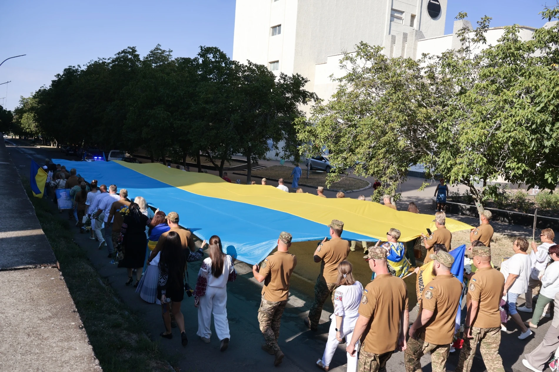 «Україна понад усе»: у Південноукраїнську відзначили 35-ту річницю Незалежності
