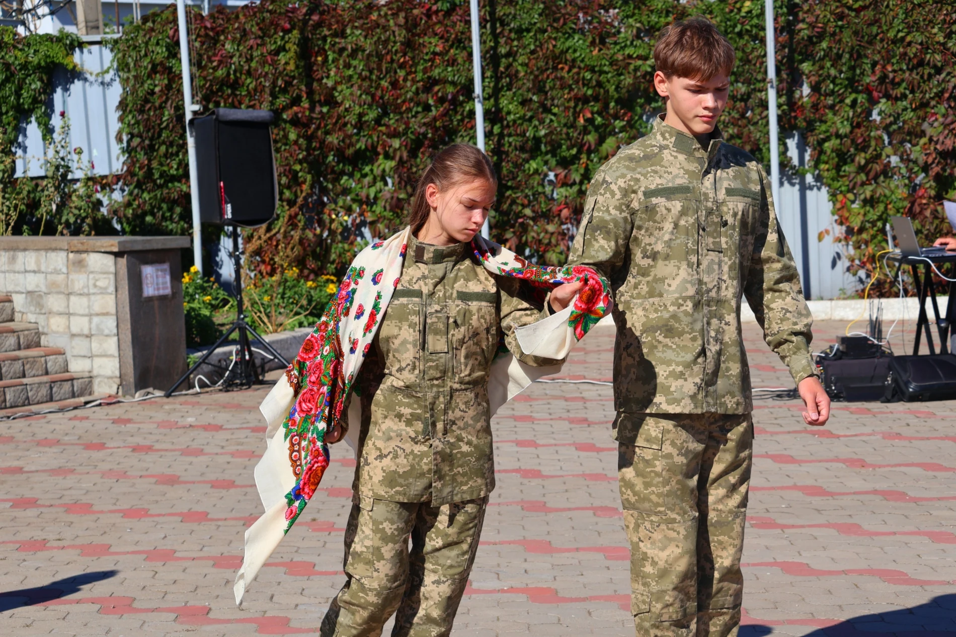У Південноукраїнську відзначили День захисників і захисниць: нагороди й посмертні звання