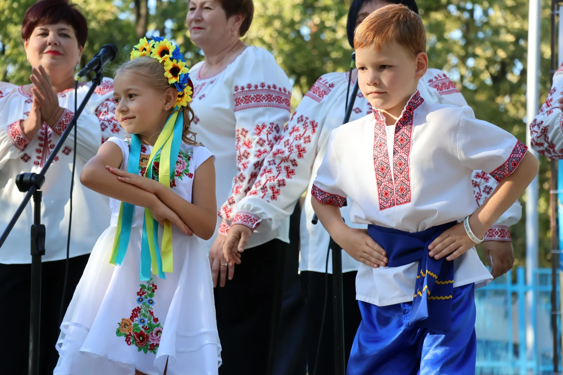 День Прапора у Південноукраїнську: ярмарок, розваги, концерт. Фоторепортаж.
