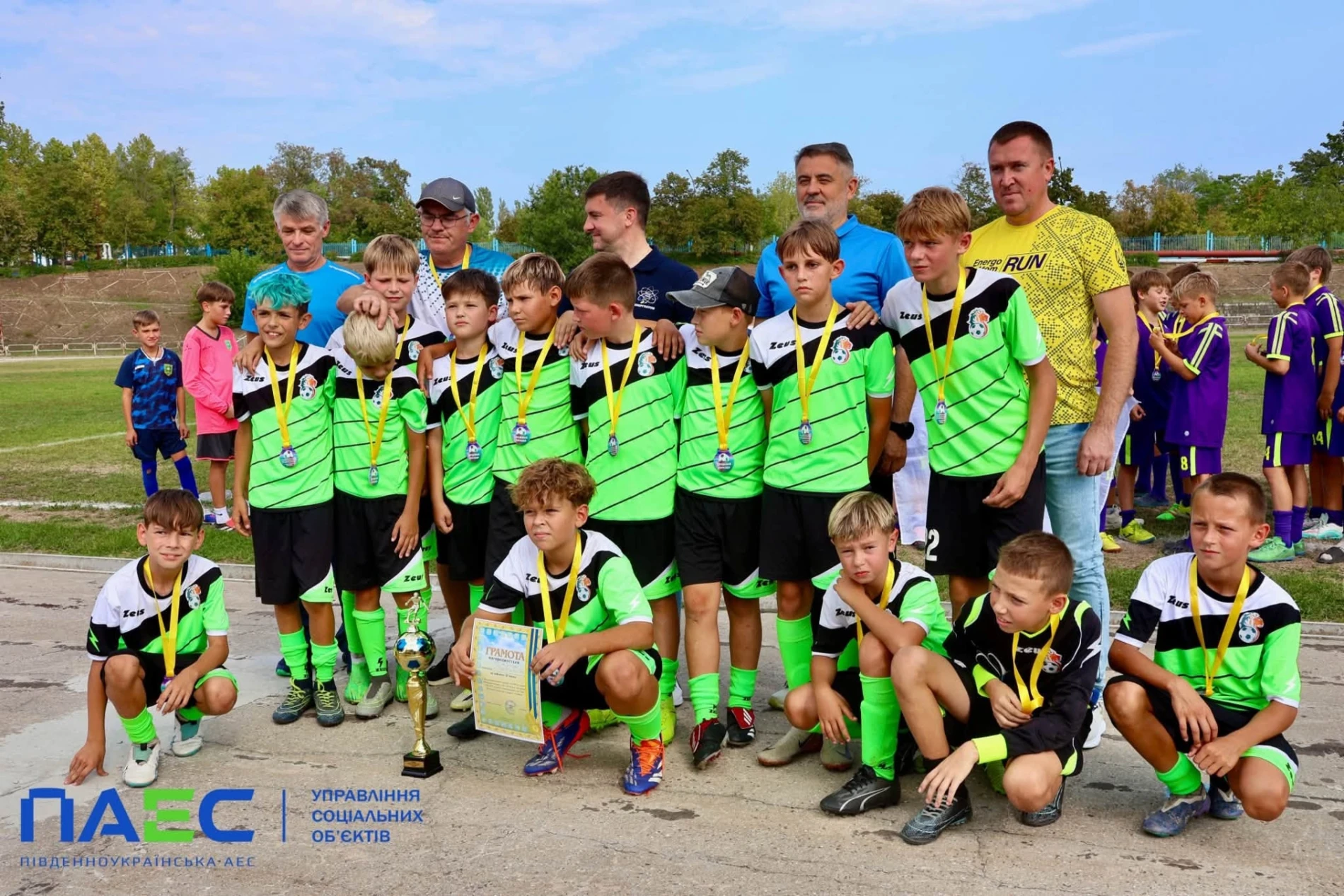 Південноукраїнські футболісти здобули бронзу на Всеукраїнському турнірі