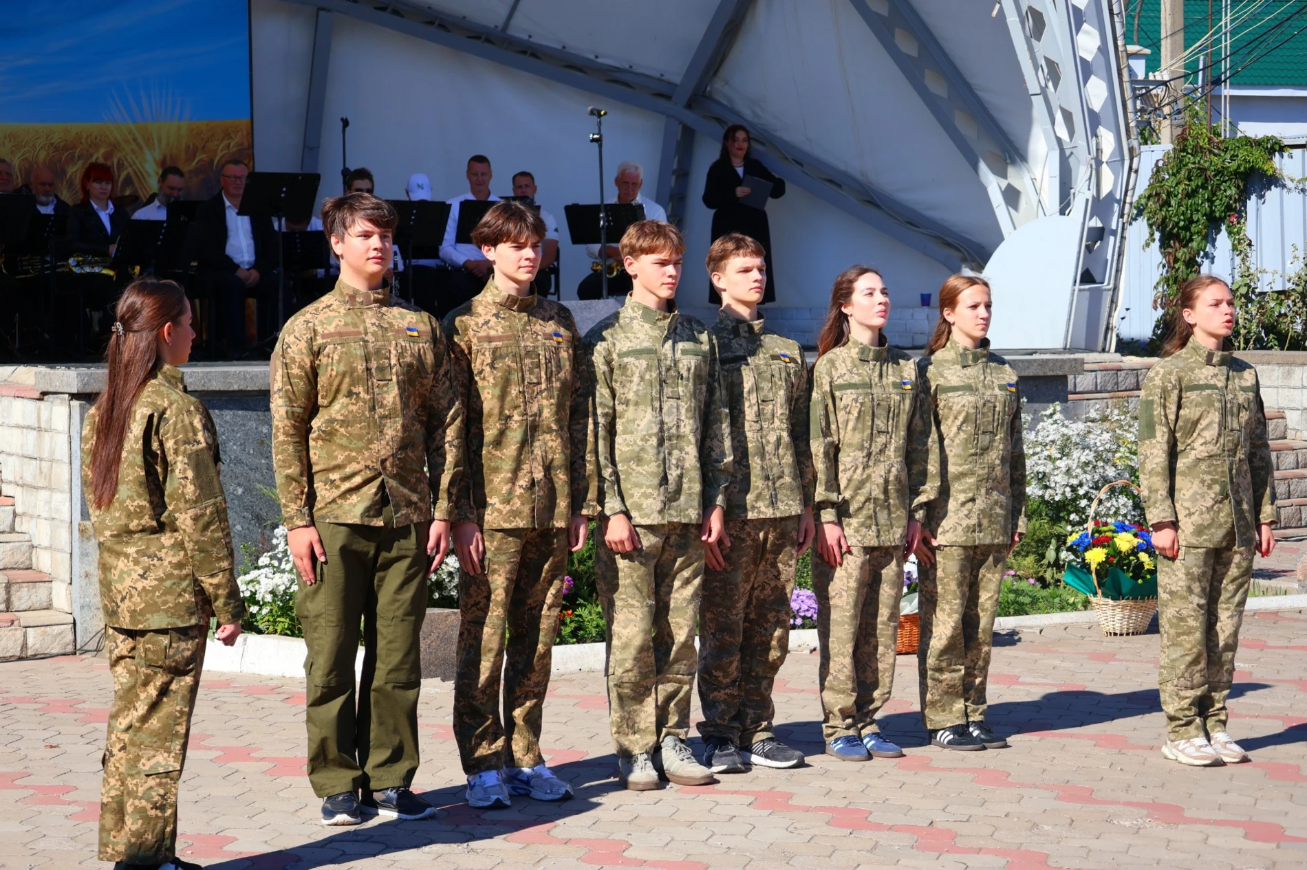У Південноукраїнську відзначили День захисників і захисниць: нагороди й посмертні звання