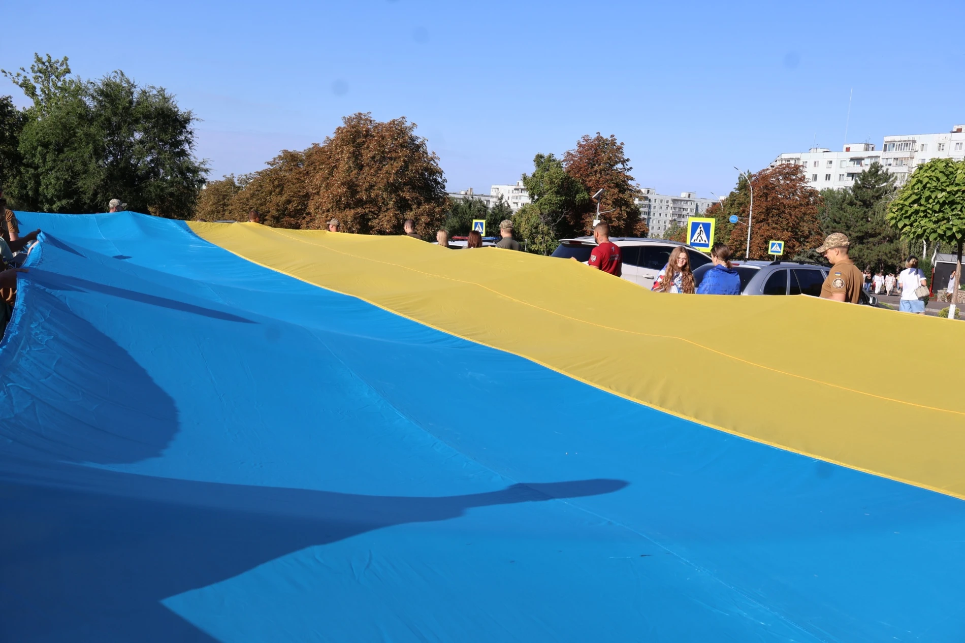 «Україна понад усе»: у Південноукраїнську відзначили 35-ту річницю Незалежності