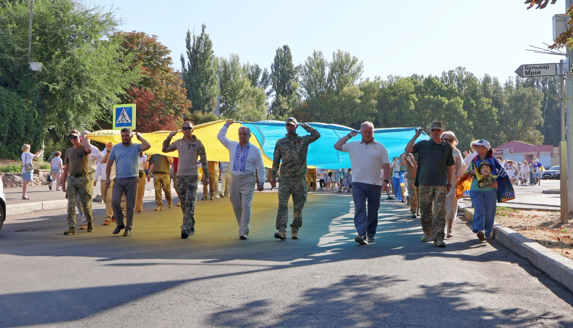 «Україна понад усе»: у Південноукраїнську відзначили 35-ту річницю Незалежності