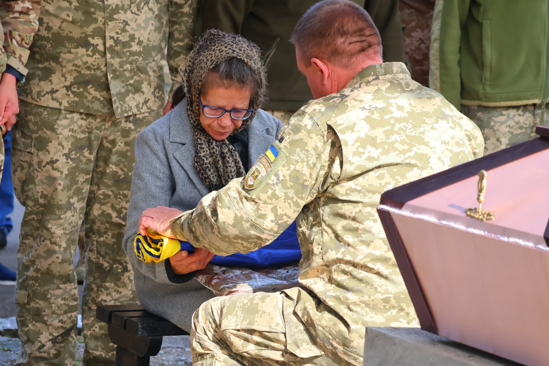 У Південноукраїнську попрощалися з 46-річним захисником Дмитром Смірновим