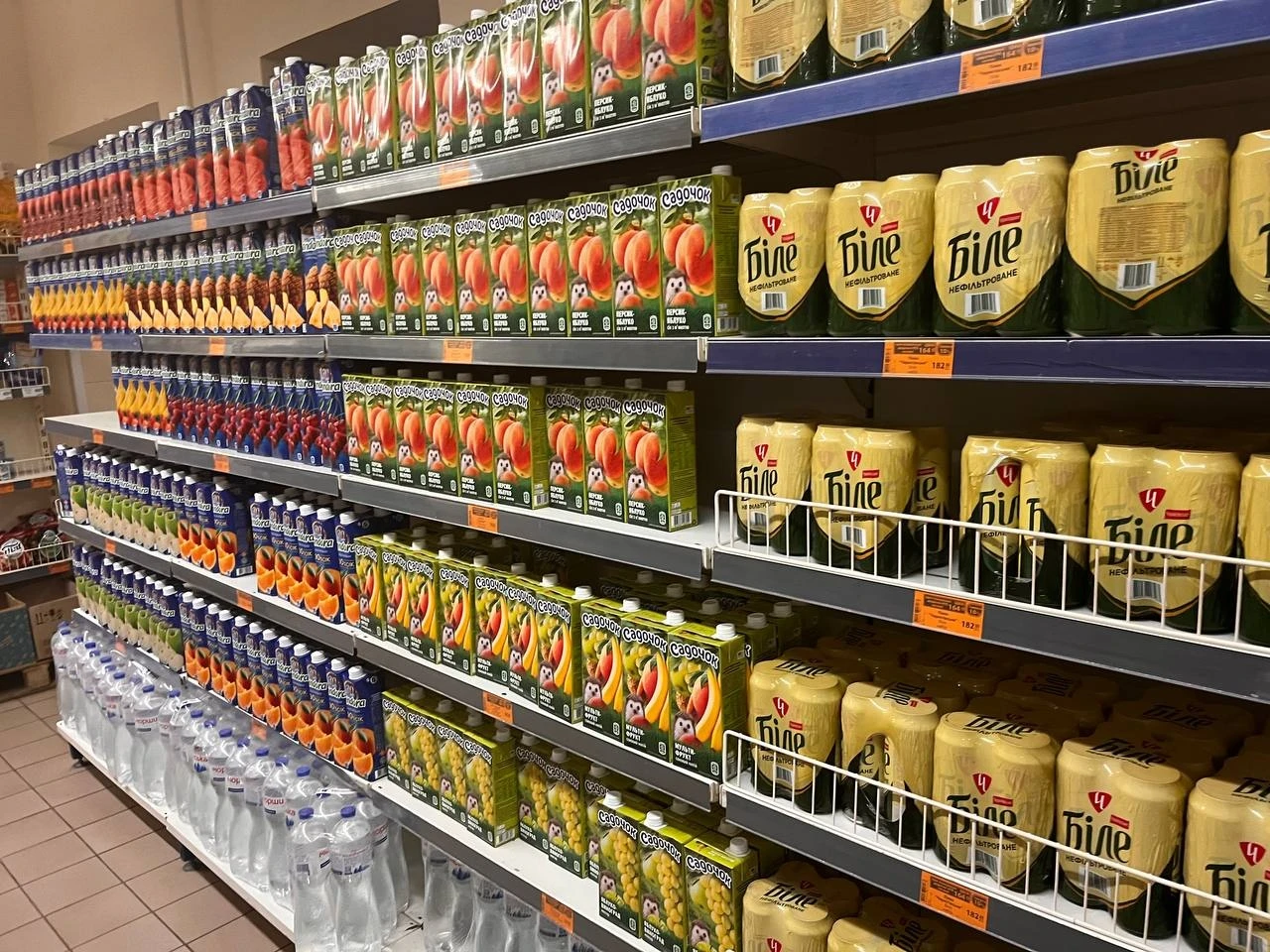 Ажіотаж на бакалію в Південноукраїнську: чому зникають продукти і чи є дефіцит