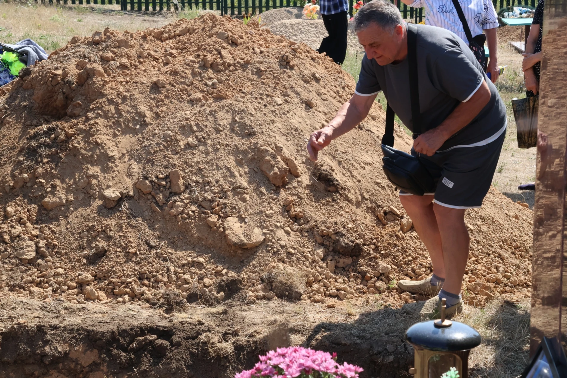 У Південноукраїнську попрощалися з Володимиром Булавіним, який понад рік вважався зниклим безвісти