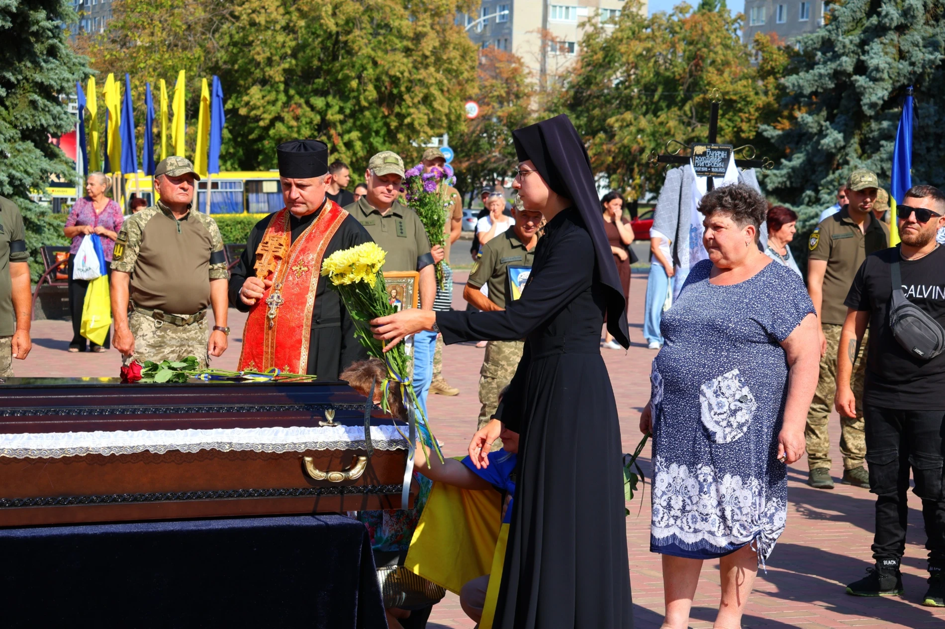 У Південноукраїнську попрощалися з Володимиром Булавіним, який понад рік вважався зниклим безвісти