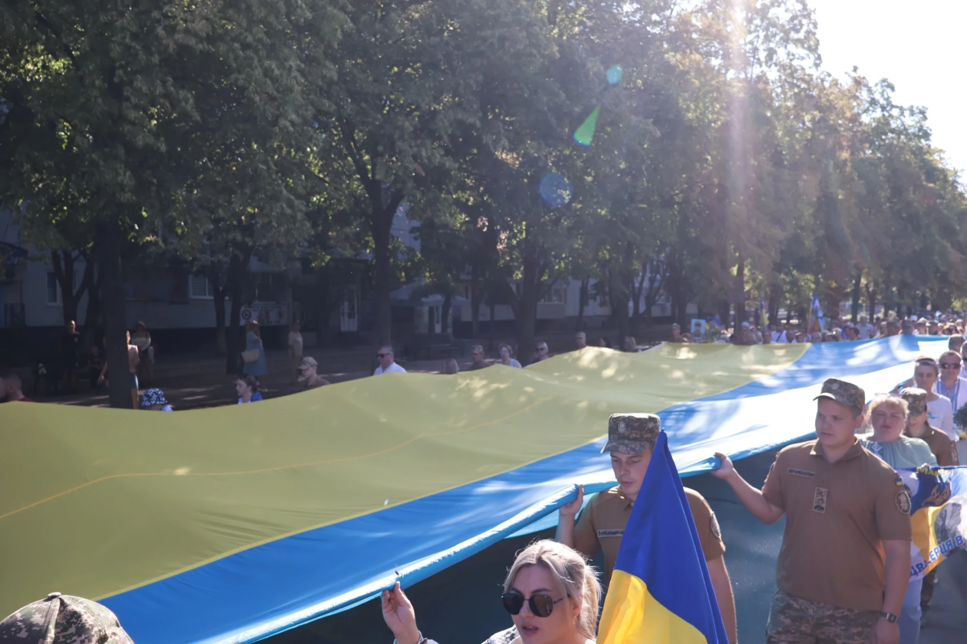 «Україна понад усе»: у Південноукраїнську відзначили 35-ту річницю Незалежності