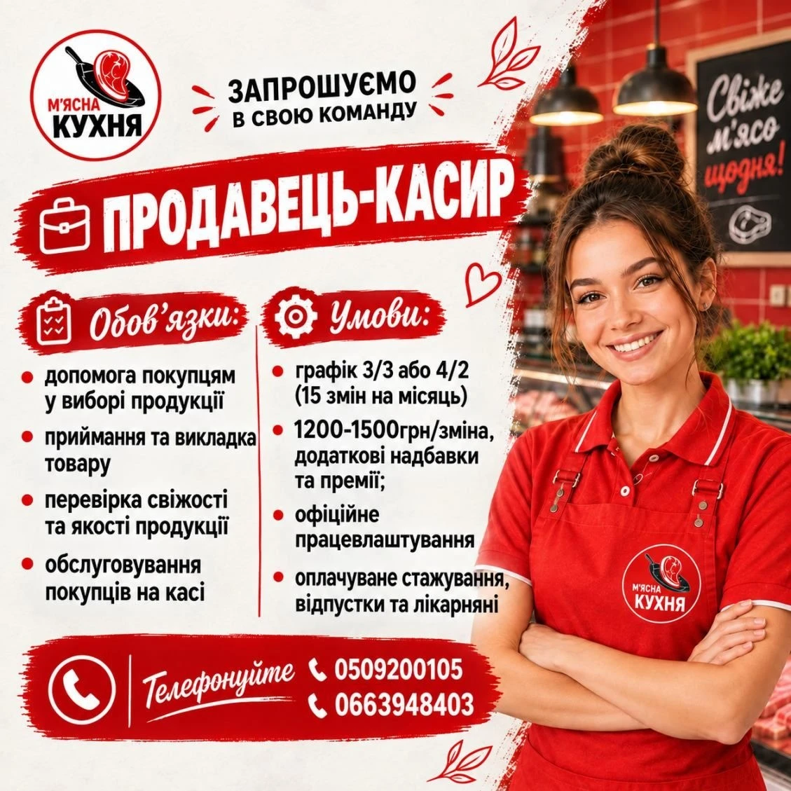 Робота в Південноукраїнську: актуальні вакансії та пропозиції на 23 вересня 2026 року