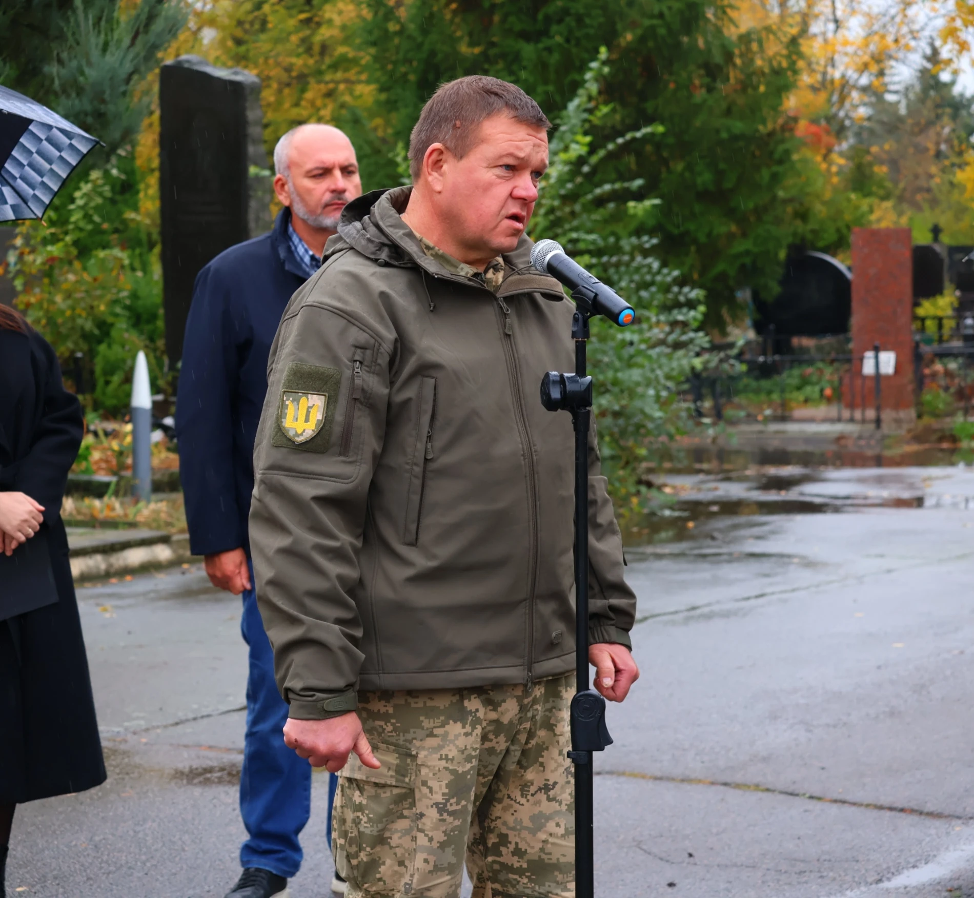 У Південноукраїнську попрощалися з військовим Євгеном Яцишиним