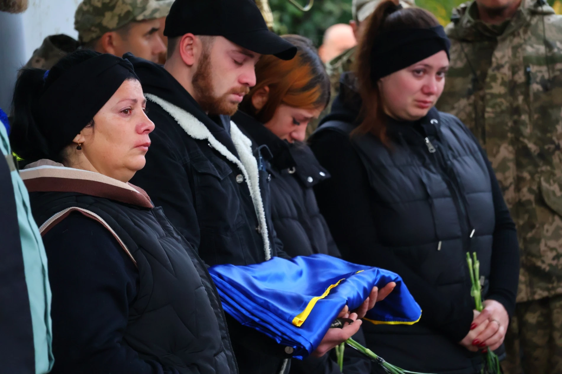 У Південноукраїнську попрощалися з військовим Євгеном Яцишиним