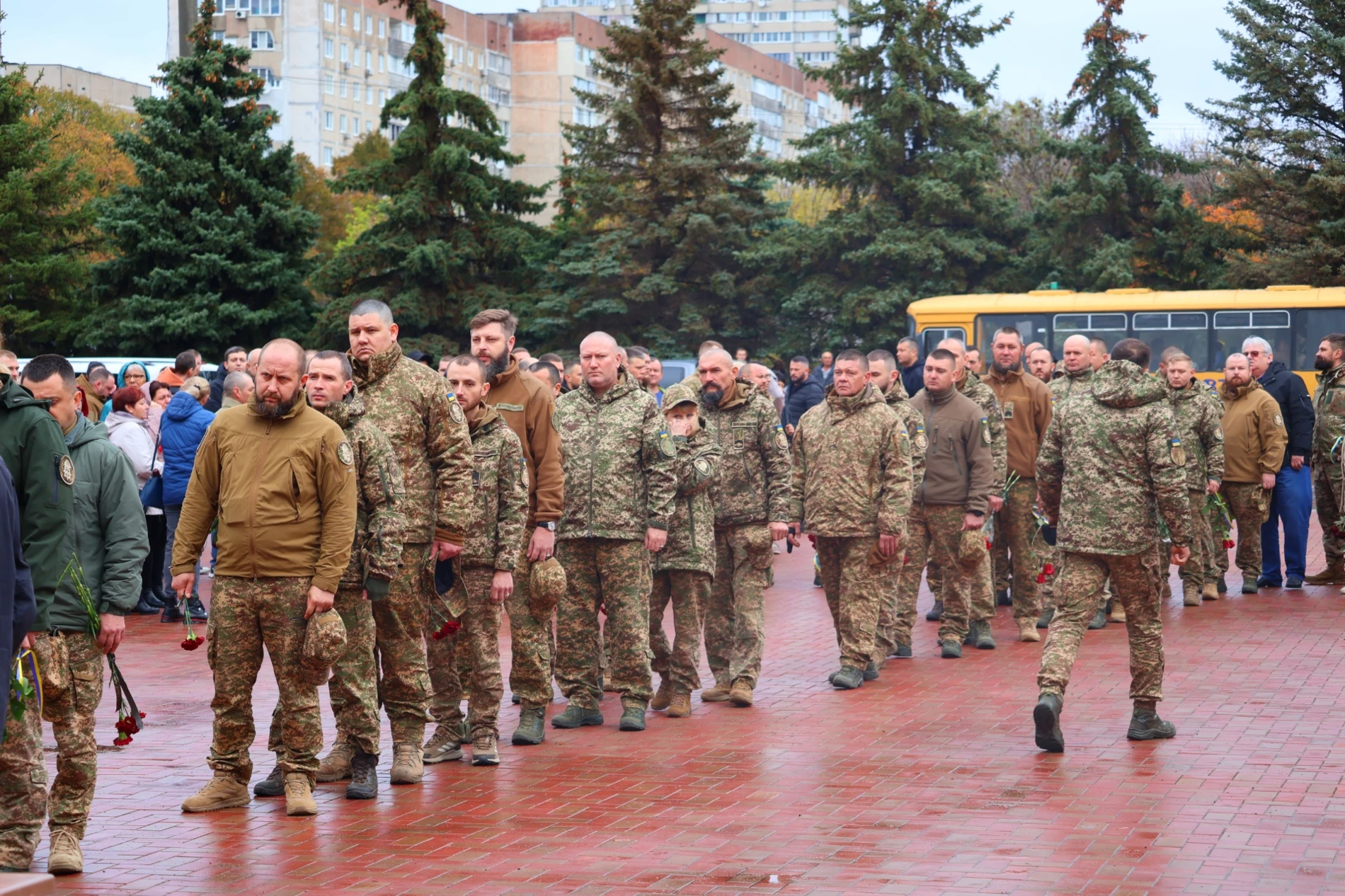 У Південноукраїнську попрощалися зі старшим солдатом Євгеном Кристофолем