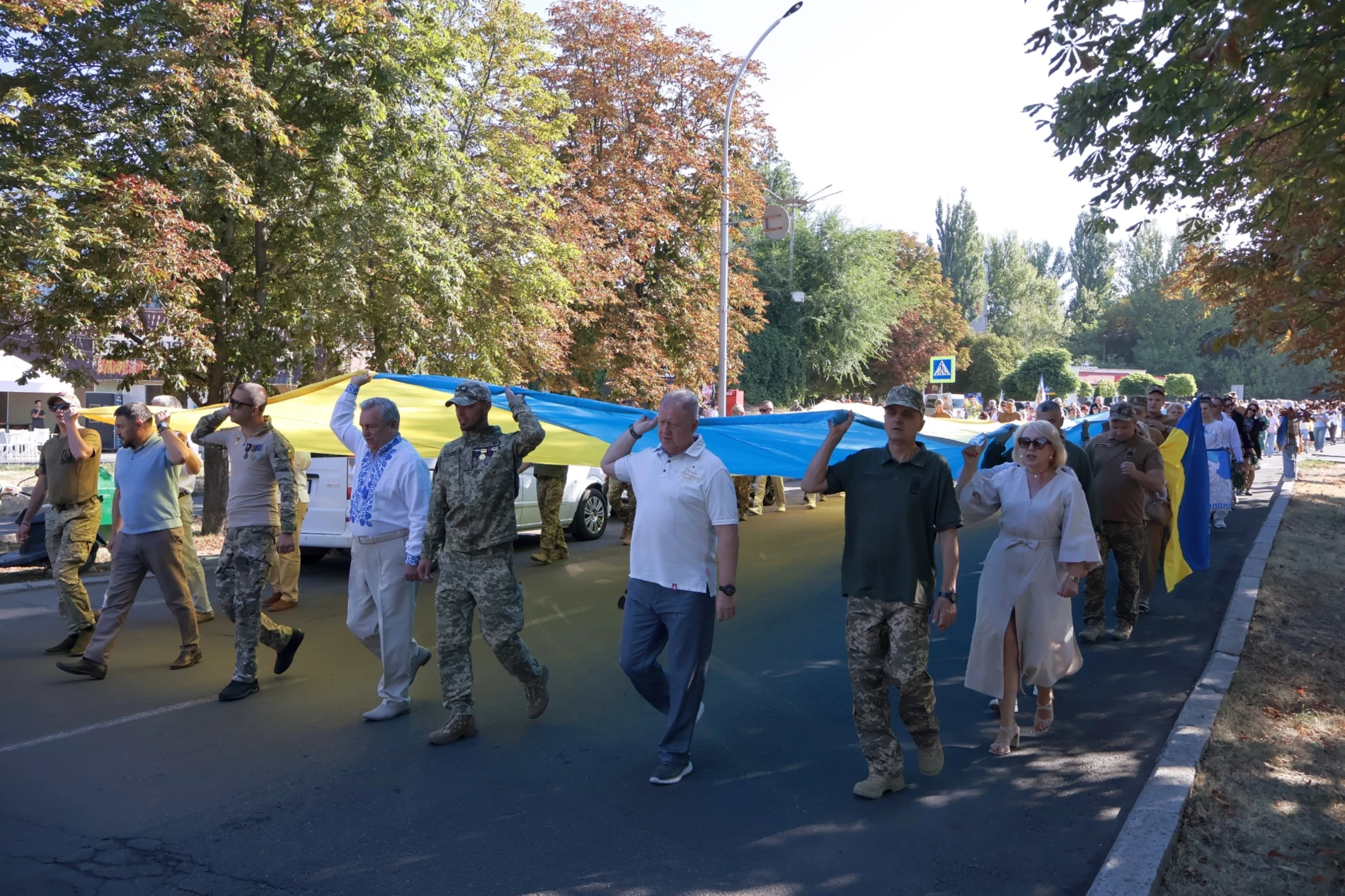 «Україна понад усе»: у Південноукраїнську відзначили 35-ту річницю Незалежності