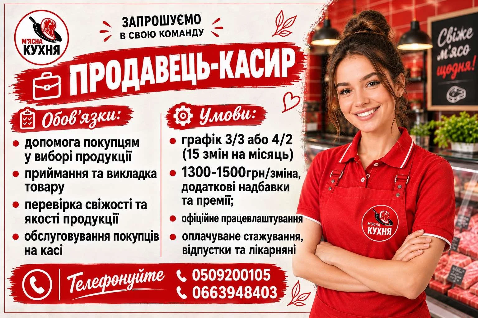 Робота в Південноукраїнську: актуальні вакансії та пропозиції на 16 вересня 2026 року