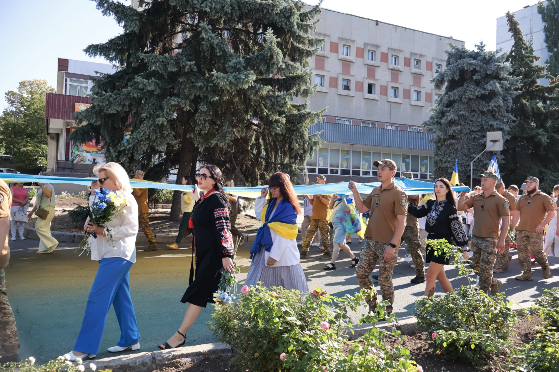 «Україна понад усе»: у Південноукраїнську відзначили 35-ту річницю Незалежності
