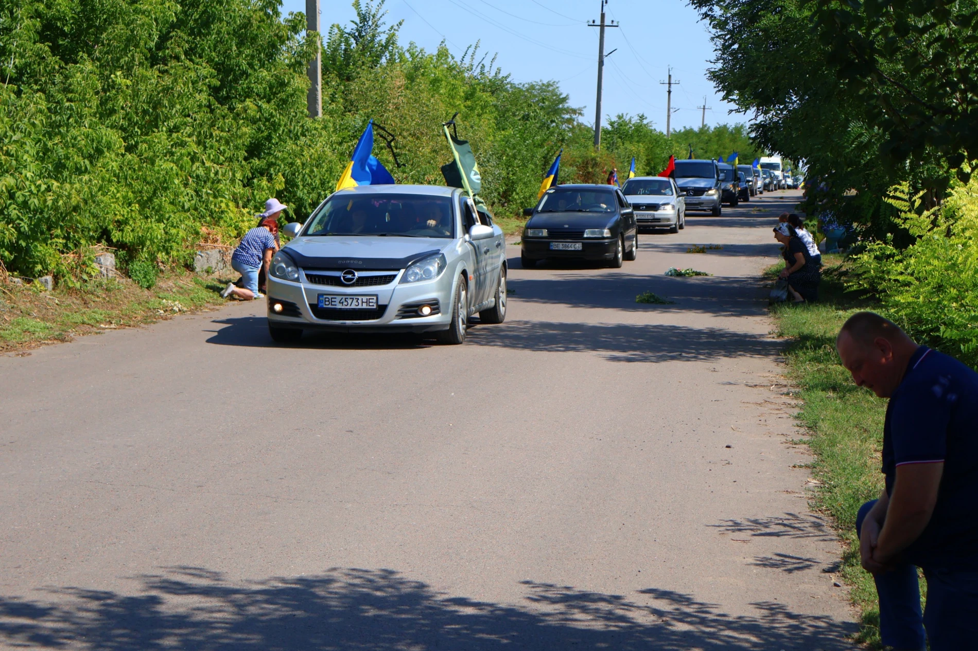 У Південноукраїнську попрощалися з Володимиром Булавіним, який понад рік вважався зниклим безвісти