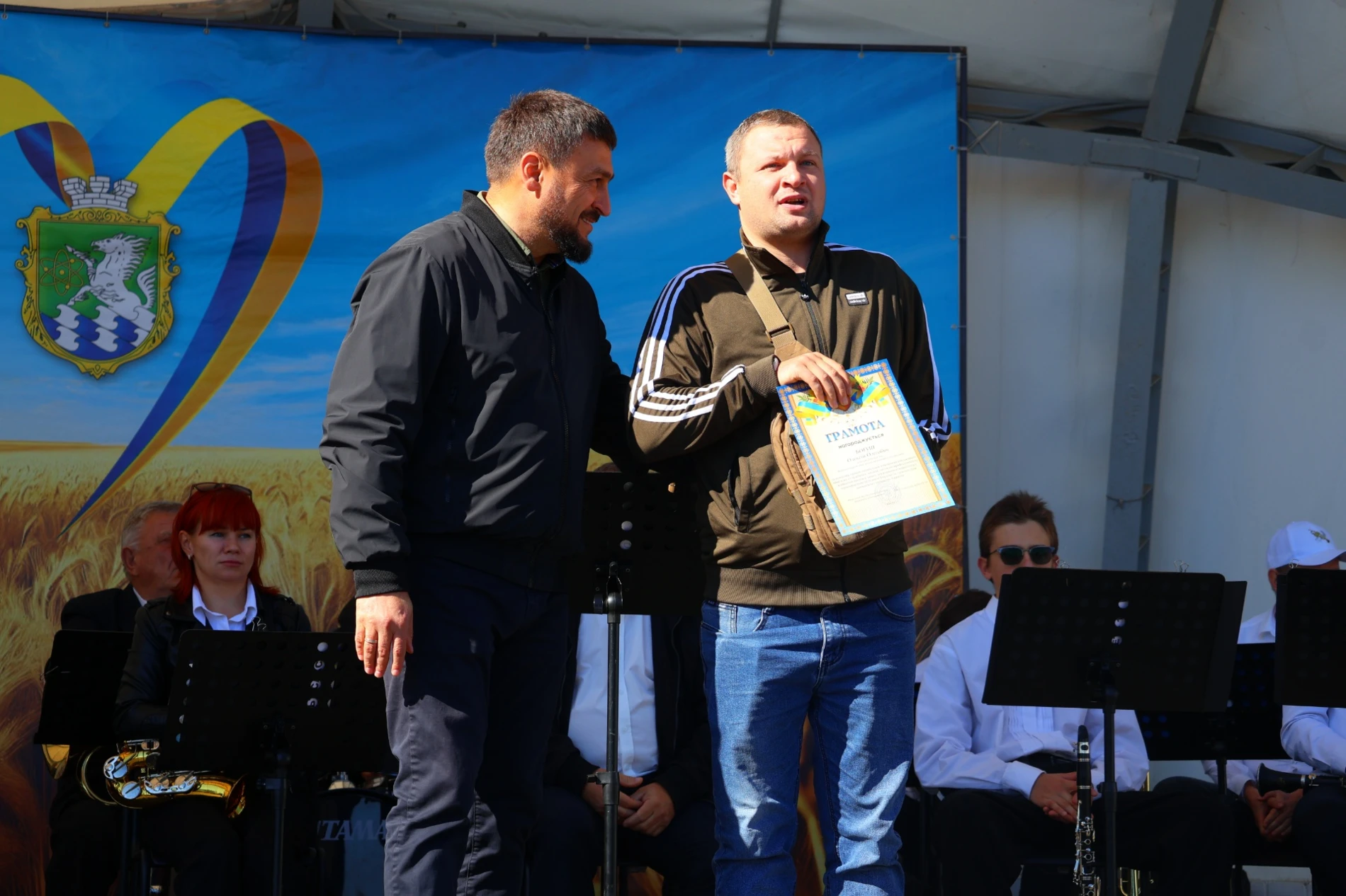 У Південноукраїнську відзначили День захисників і захисниць: нагороди й посмертні звання