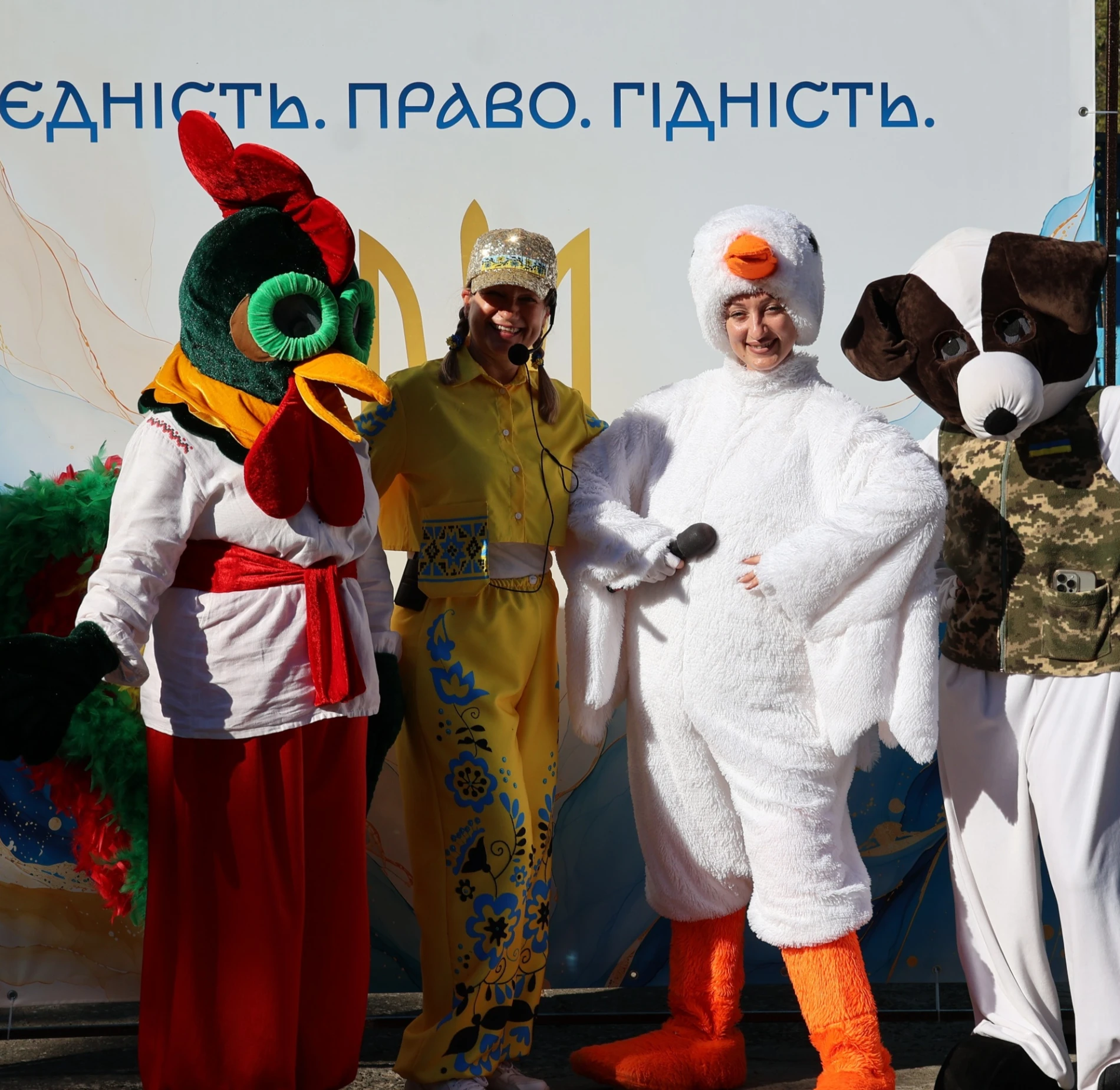 День Прапора у Південноукраїнську: ярмарок, розваги, концерт. Фоторепортаж.