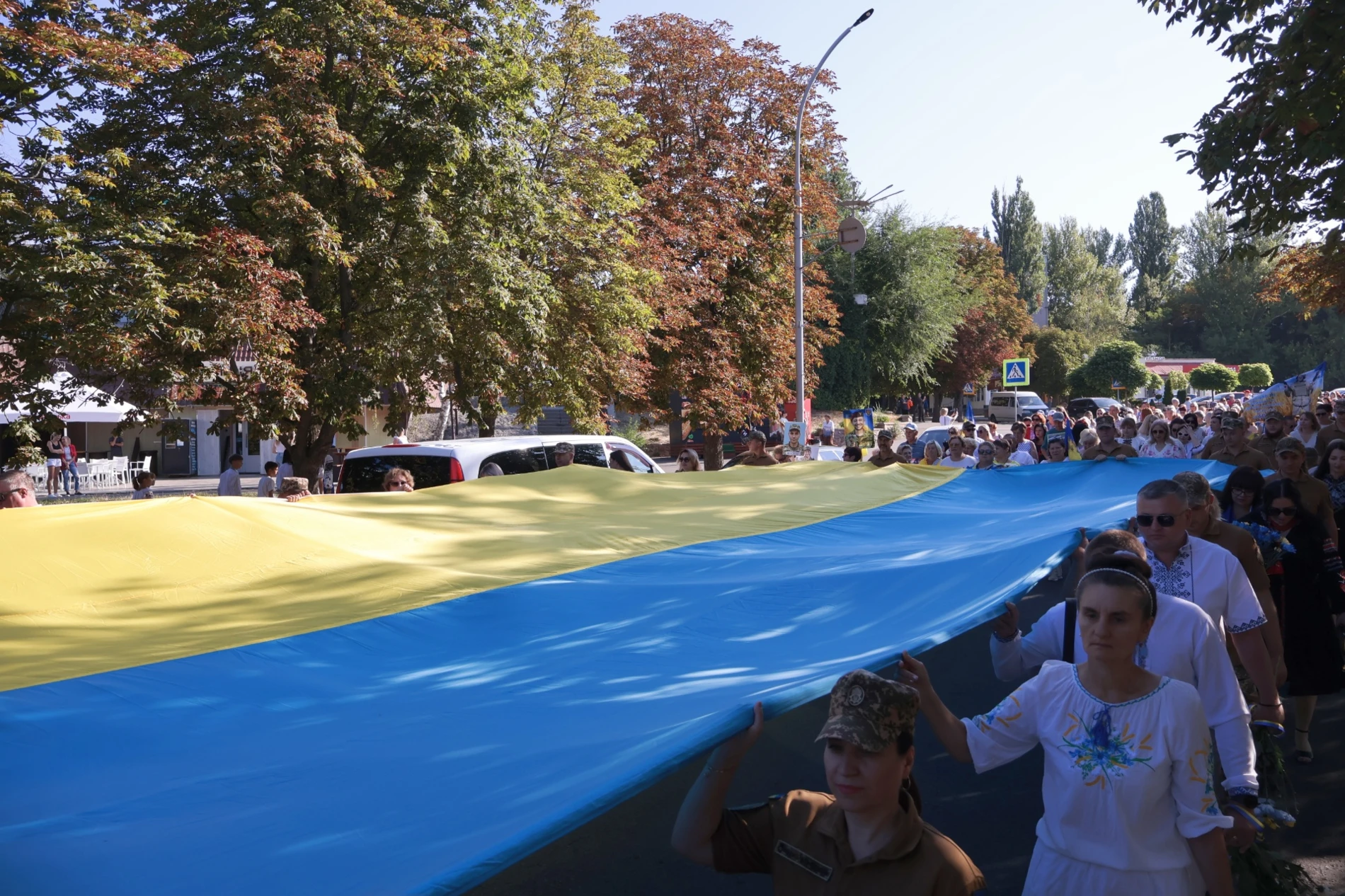 «Україна понад усе»: у Південноукраїнську відзначили 35-ту річницю Незалежності