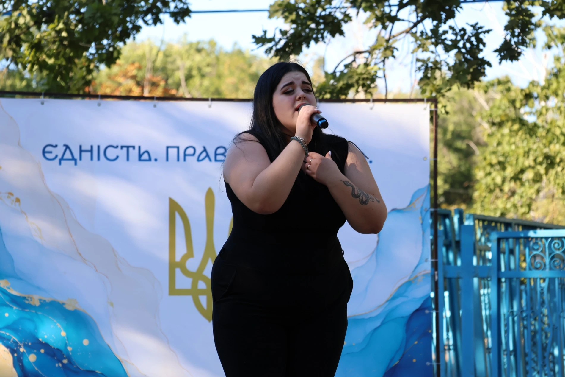 День Прапора у Південноукраїнську: ярмарок, розваги, концерт. Фоторепортаж.