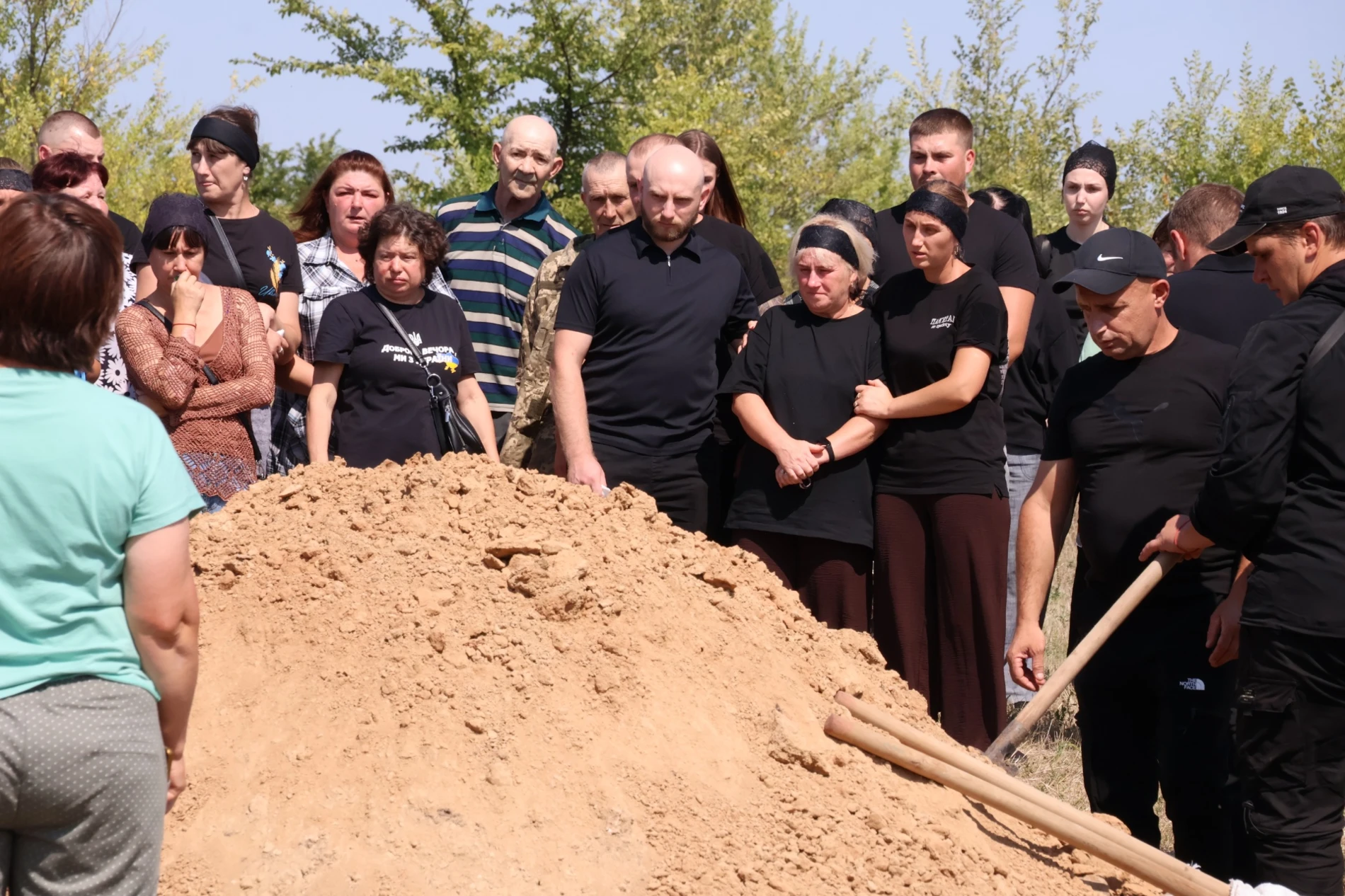 У Південноукраїнську попрощалися з Володимиром Булавіним, який понад рік вважався зниклим безвісти