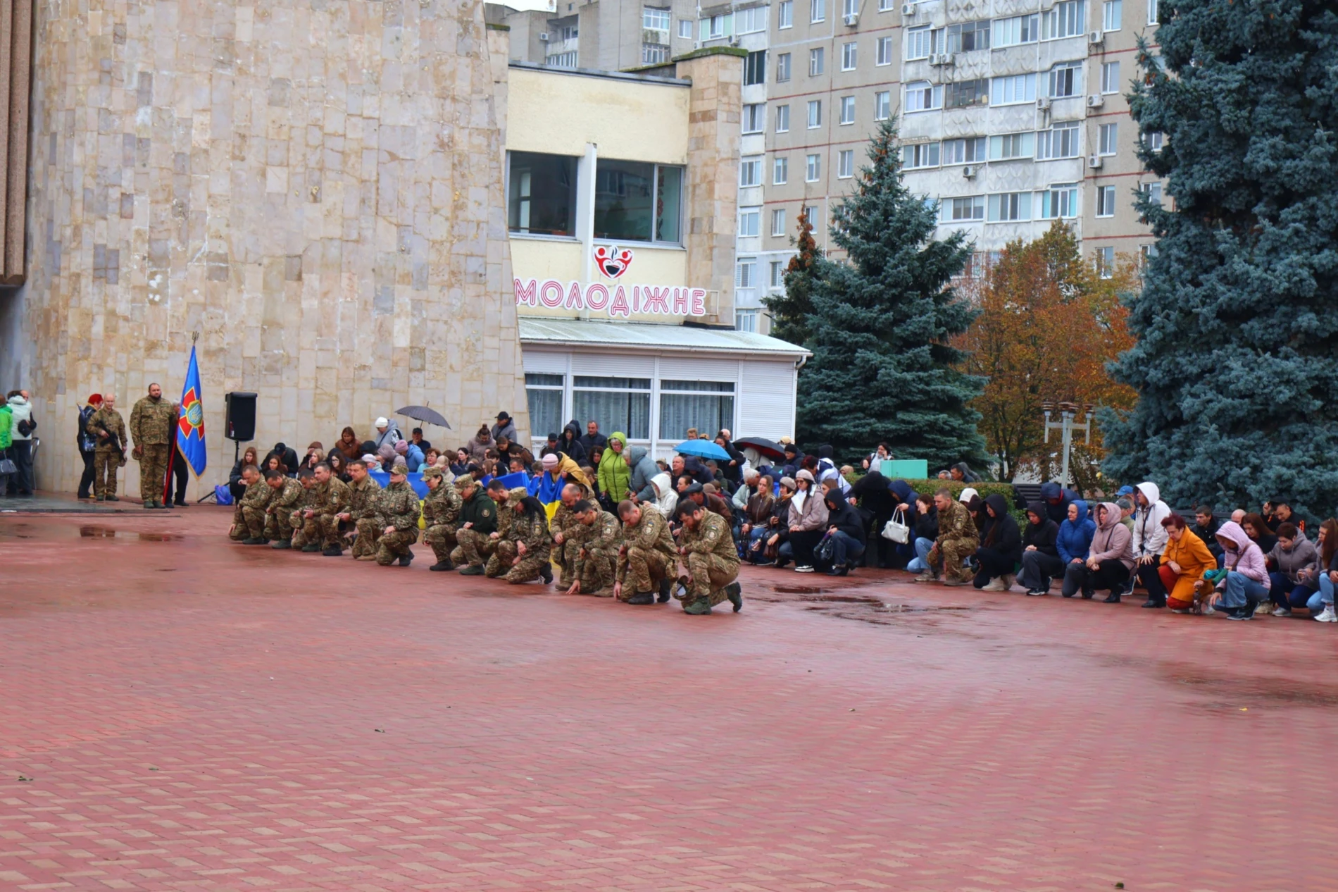 У Південноукраїнську попрощалися зі старшим солдатом Євгеном Кристофолем