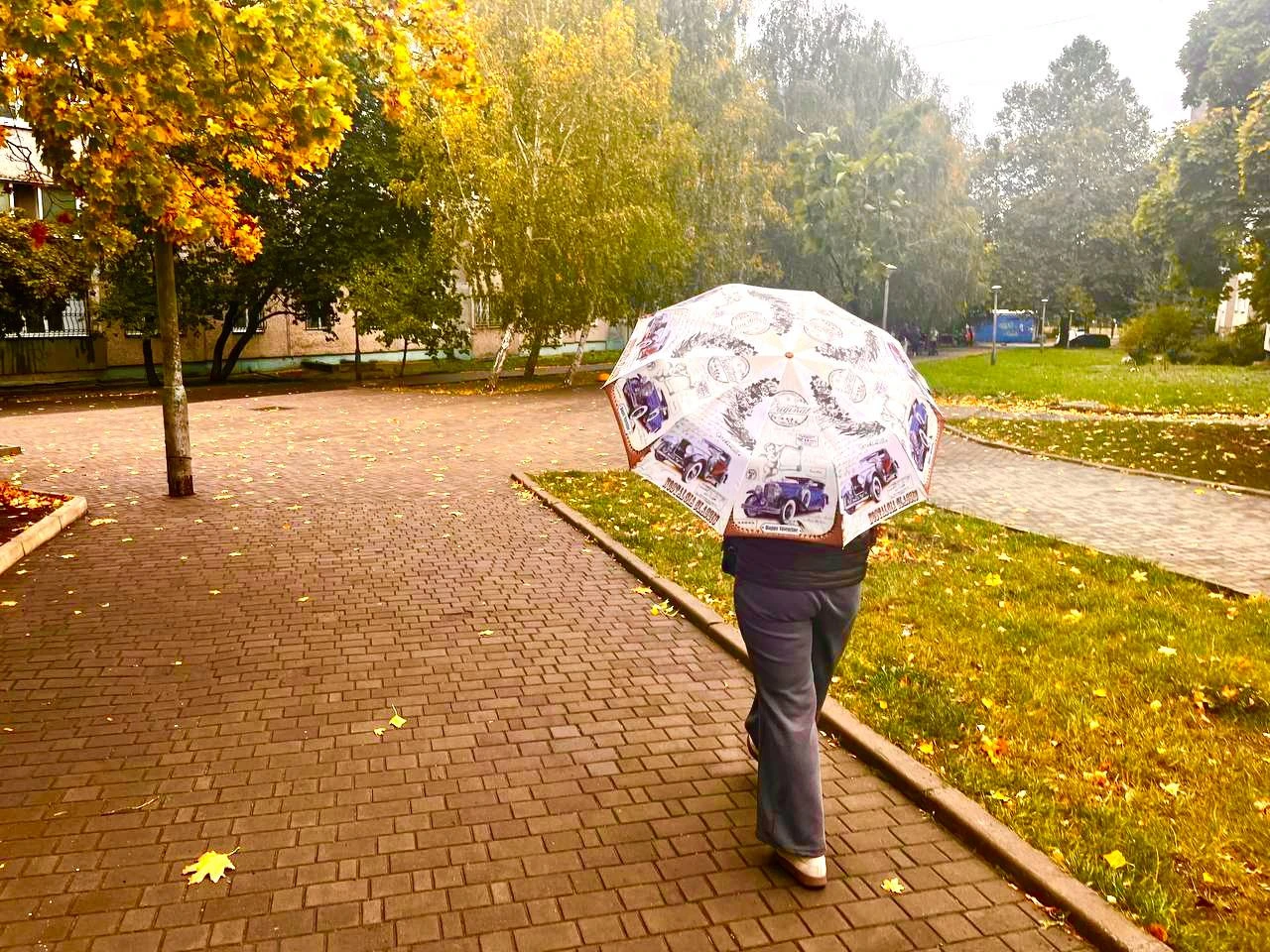 У Південноукраїнську дощить: осінні фото під будь-який настрій