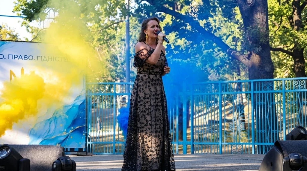 День Прапора у Південноукраїнську: ярмарок, розваги, концерт. Фоторепортаж.