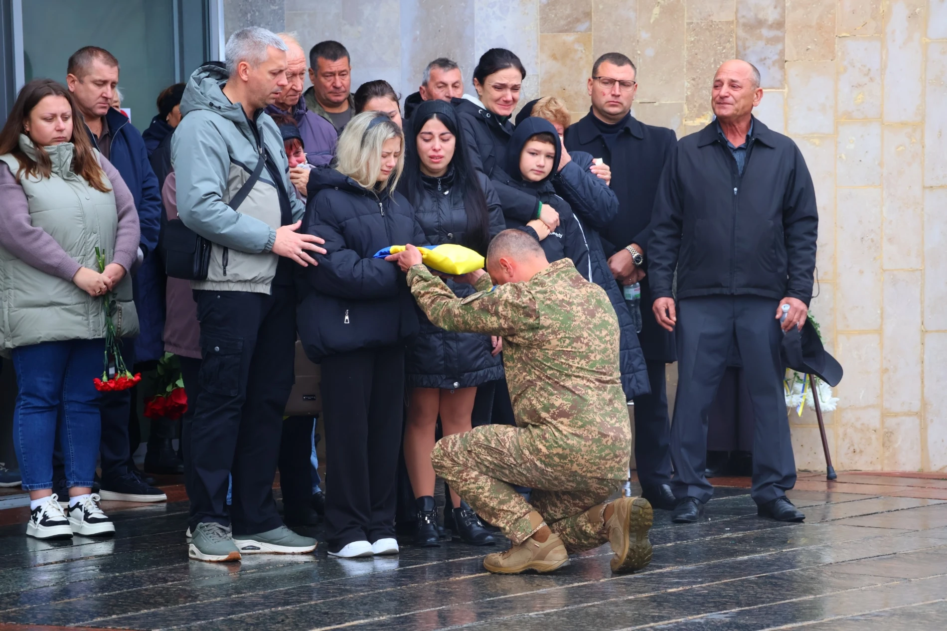У Південноукраїнську попрощалися зі старшим солдатом Євгеном Кристофолем