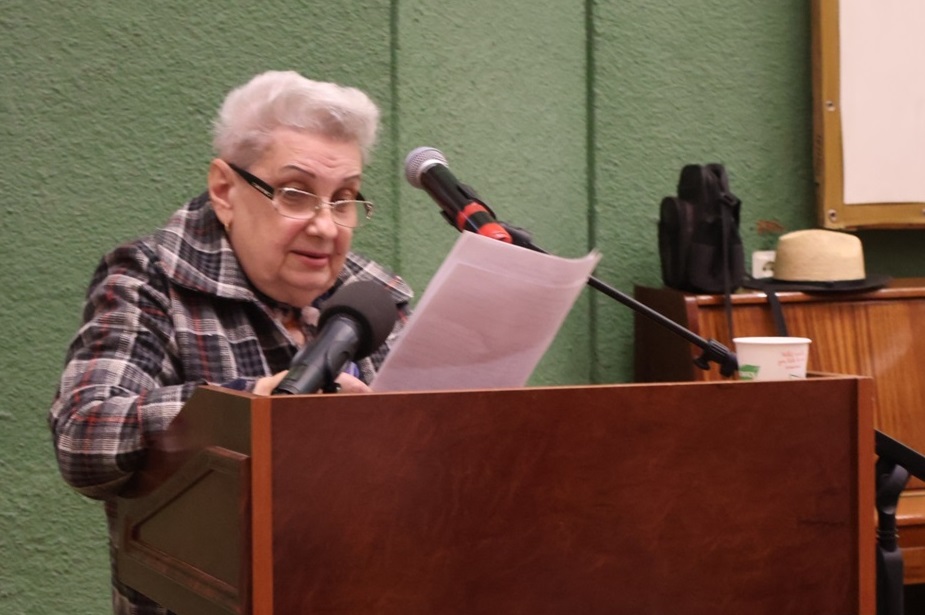 Алла Ковальська з докладом