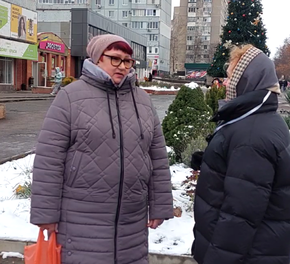 Відеоопитування на вулицях Південноукраїнська.