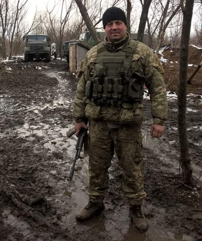 Денис Кравченко в зоні АТО/ООС 