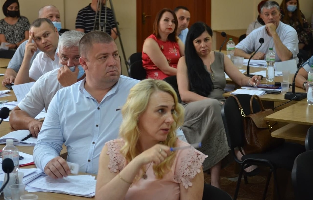 На засіданні міської ради