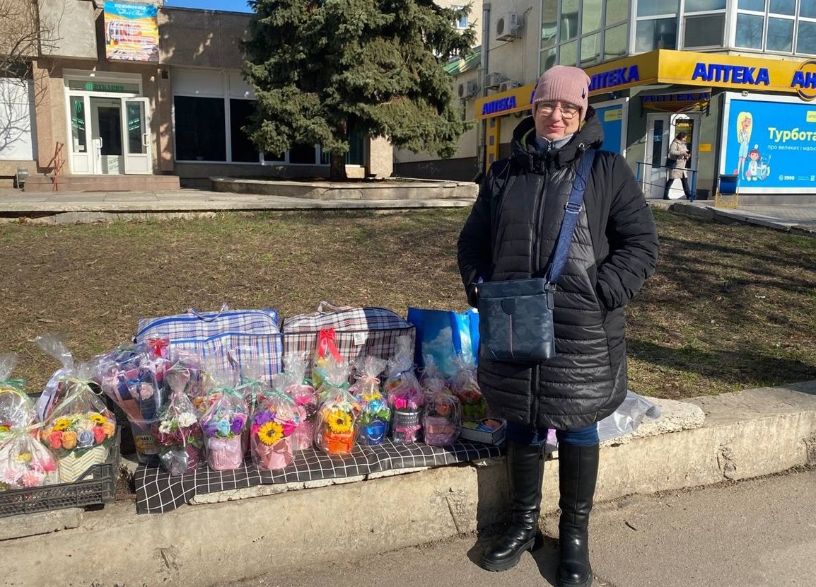 Переселенка з міста Олешки