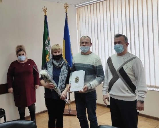 Олексія Радька прийшла підтримати дружина