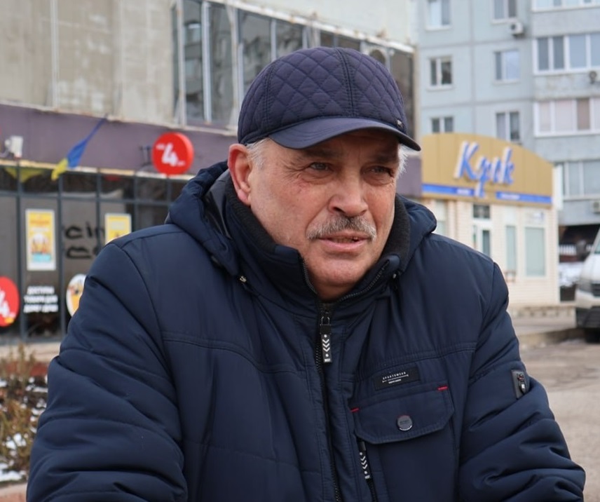 Валентин Малий, мешканець Южноукраїнська