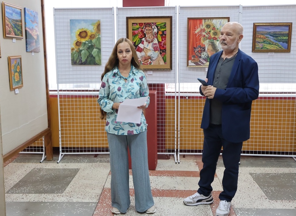 Південноукраїнська художниця Ірина Ачкасова розповіла про експозицію виставки