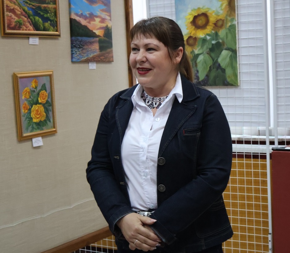 Зореслава Клименко - директорка музею - завжди розповість чогось цікавеньке