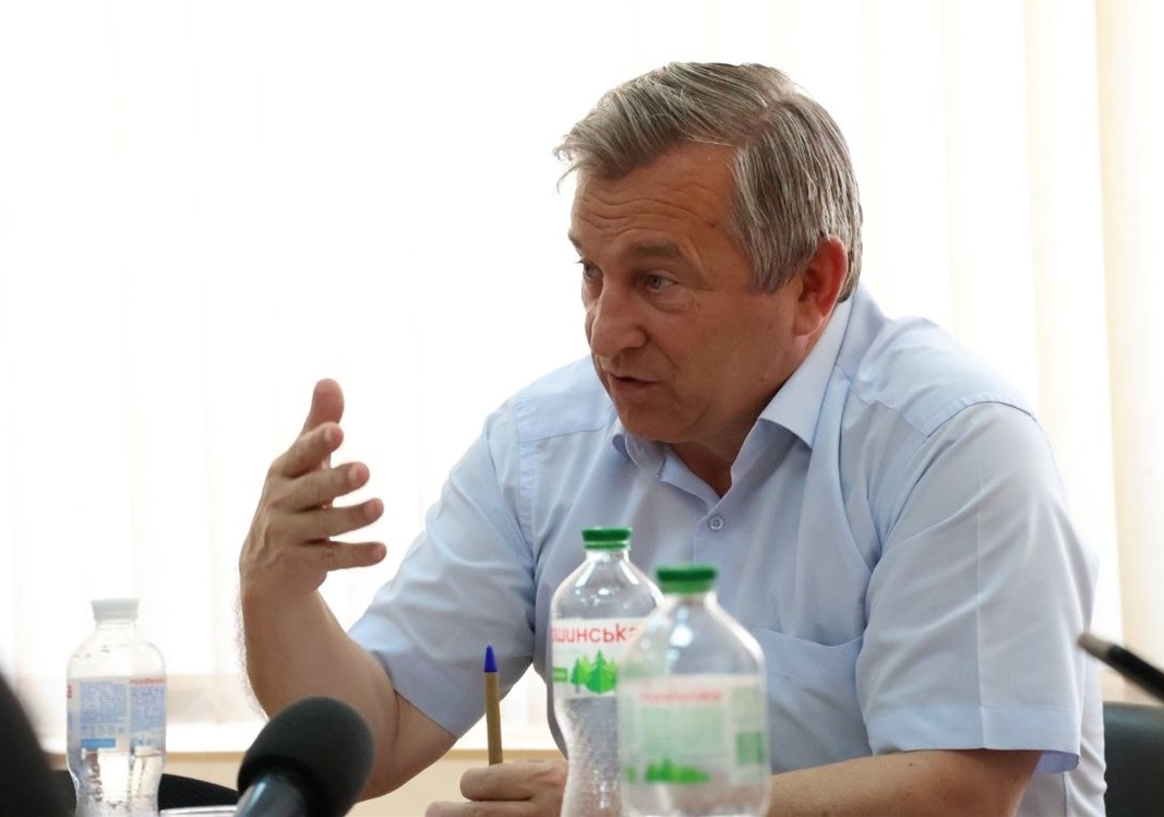 Міський голова Южноукраїнської МТГ - Валерій Онуфрієнко.