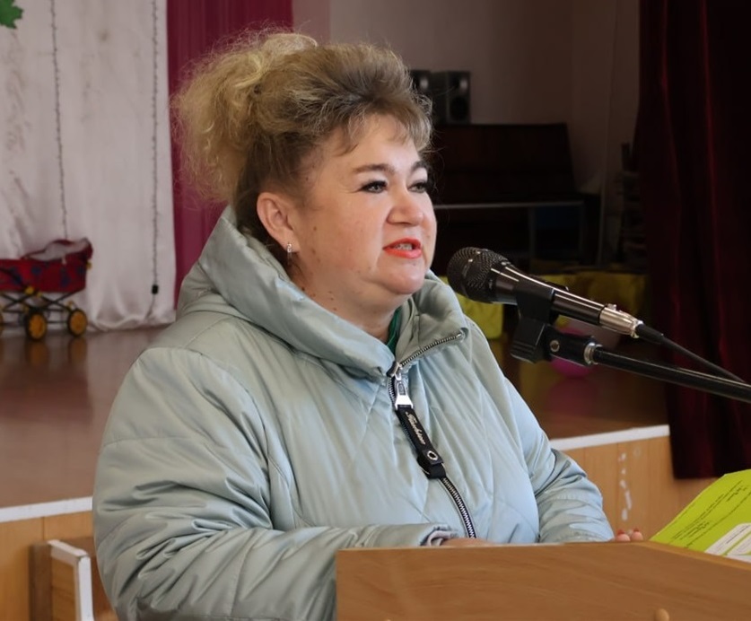 Лариса Володимирівна Заболотна - заступниця начальниці управління соціального захисту населення