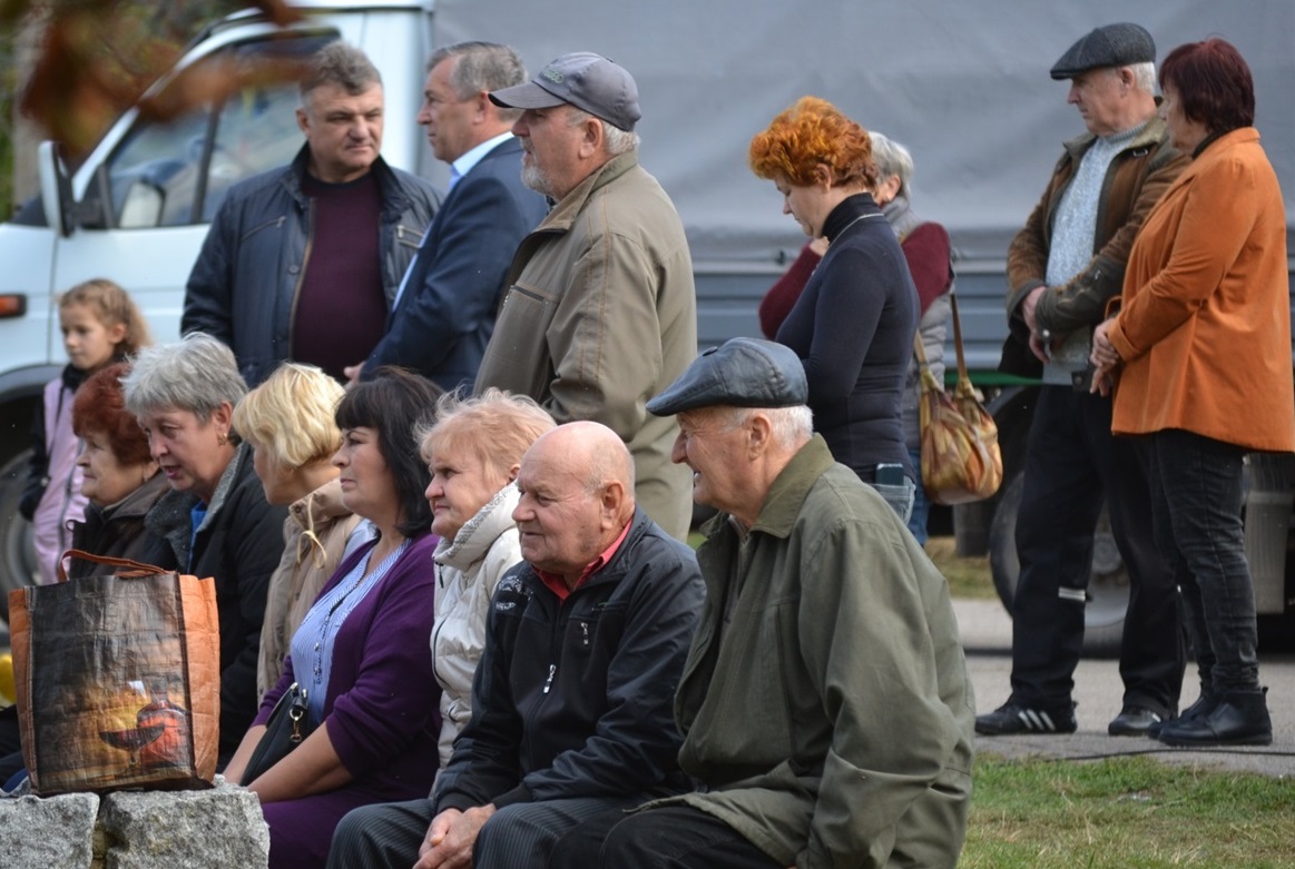 міський голова був серед глядачив