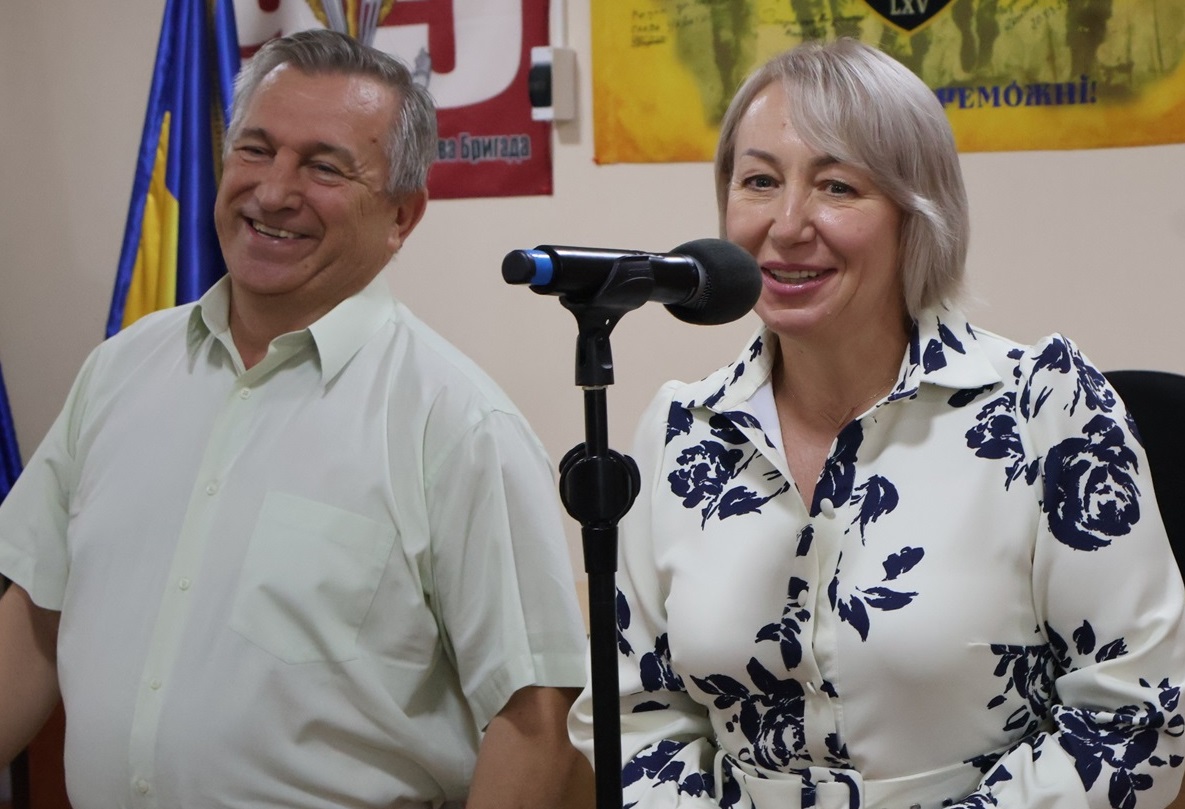 Валерій Онуфрієнко та Неля Захарко