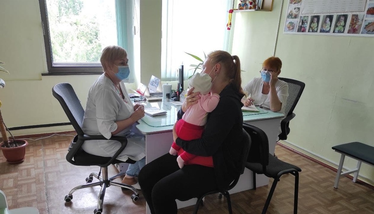 Огляд малюків до року. Прийом веде педіатр Тетяна Миколаївна Фесик