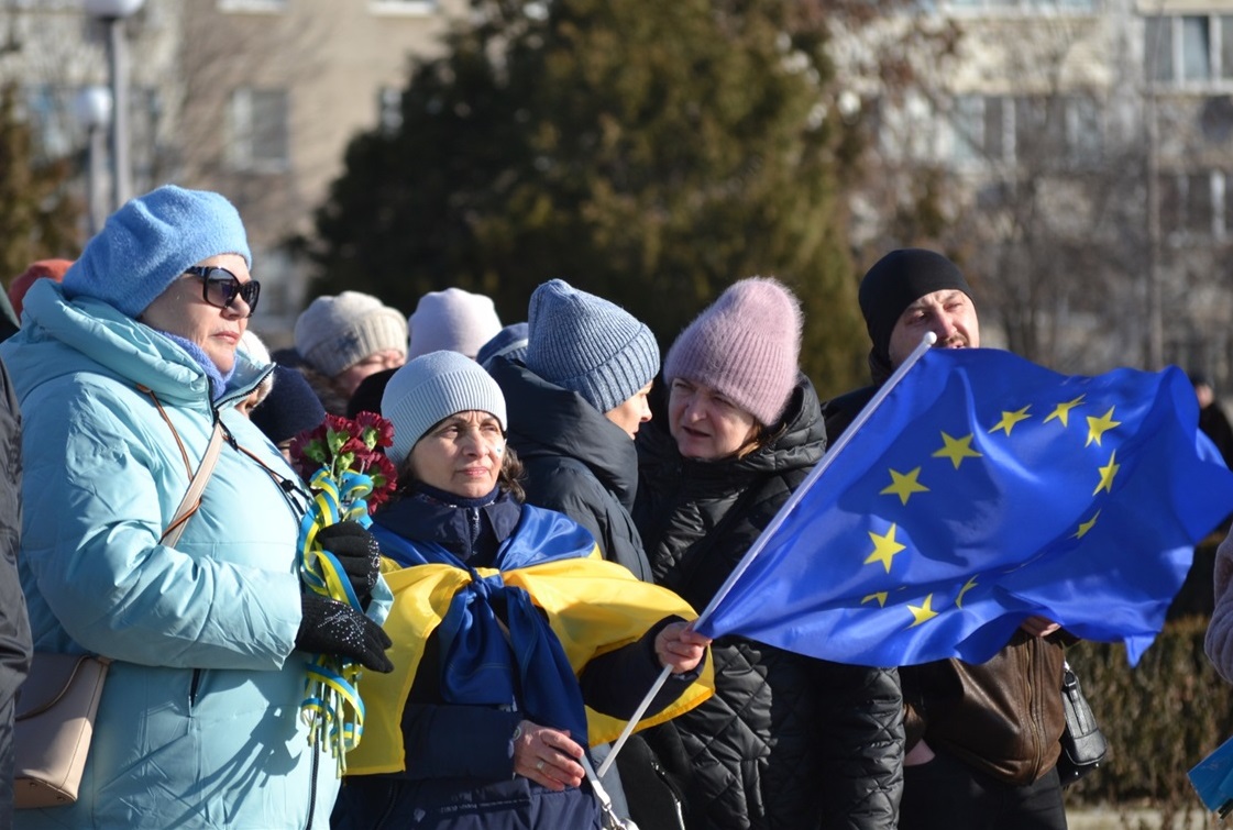 Юлія Горобець, мати загиблого Сергія Горобця та волонтерка Валентина Богомазова