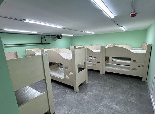 У Південноукраїнську оновили два укриття в дитячому садку «Веселка»