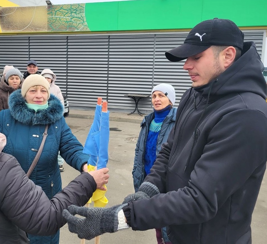 Костянтин Кондаков перед початком автопробігу