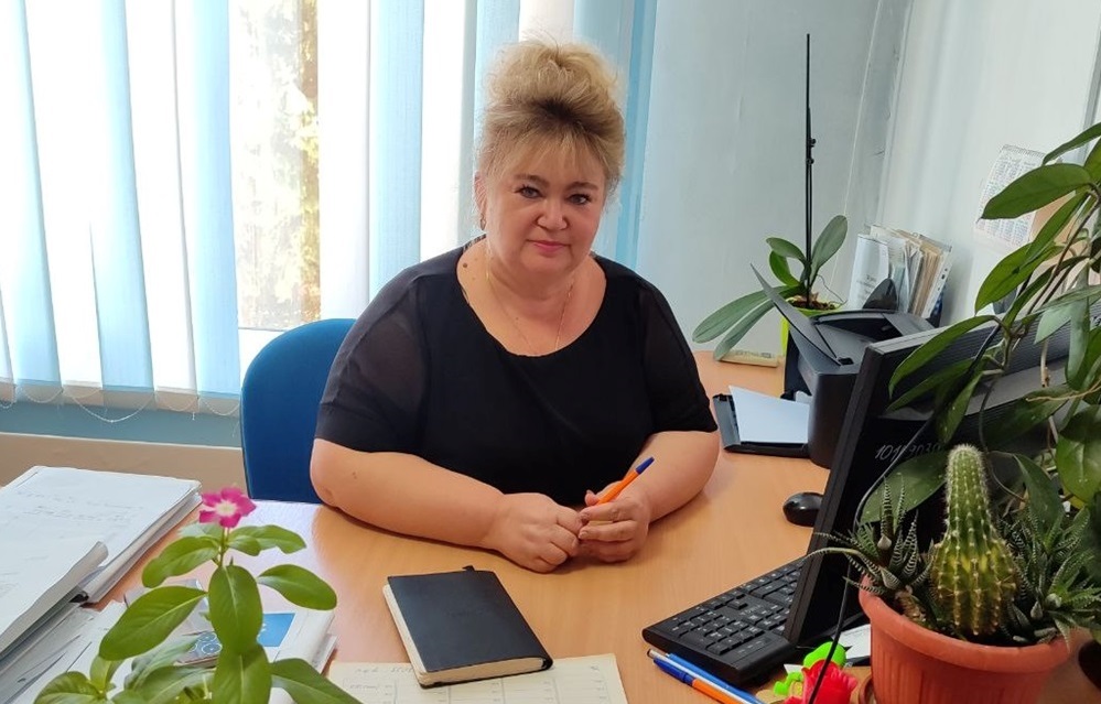 Лариса Заболотня - заступниця начальника управління соціального захисту населення Південноукраїнської міської ради.