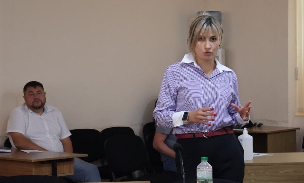 Начальниця відділу містобудування та архітектури Віолеті Лагно