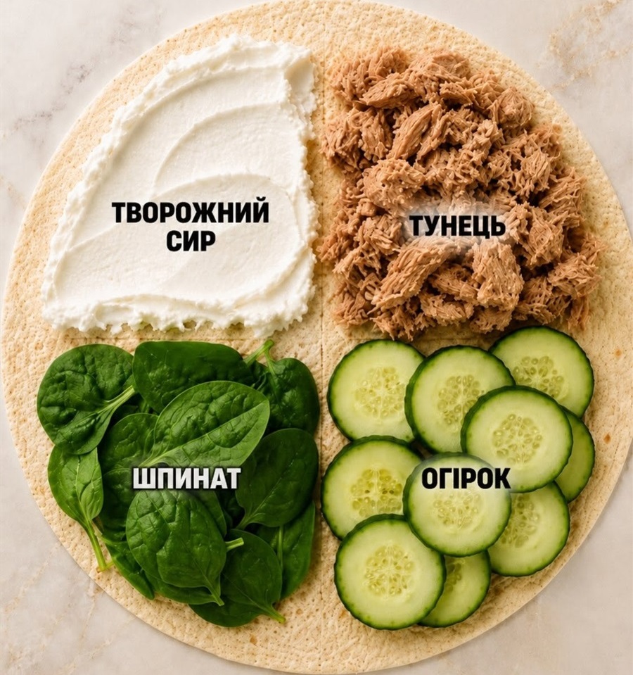 Шість ідей корисних рулетів із лаваша: швидкі рецепти для сніданку, обіду чи вечері