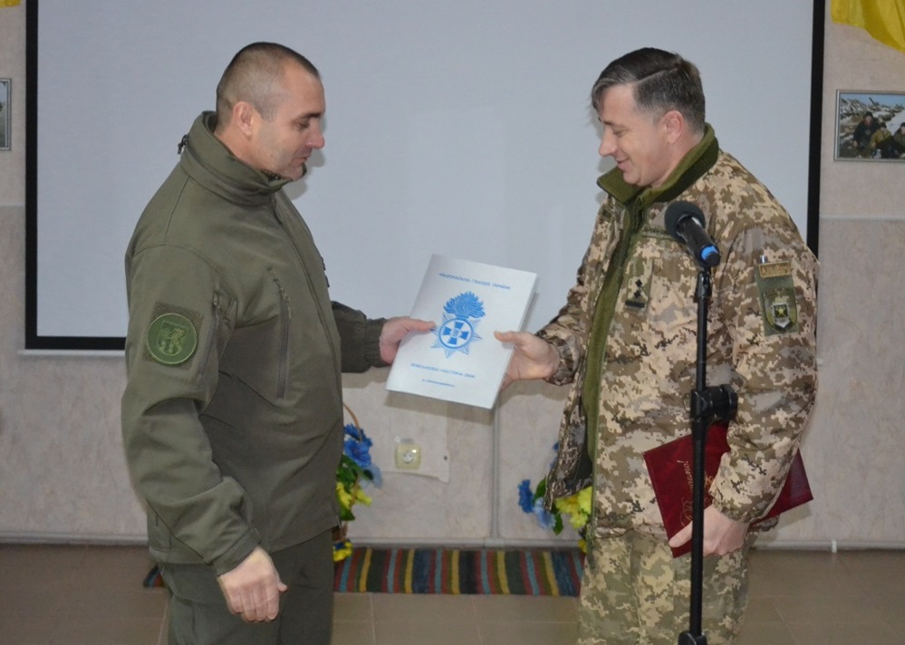 Відзначення військовослужбовців з нагоди 30-річчя ЗСУ